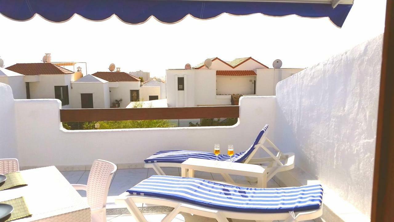 Charming Suite Los Cristianos Hill Heated Pool Bagian luar foto